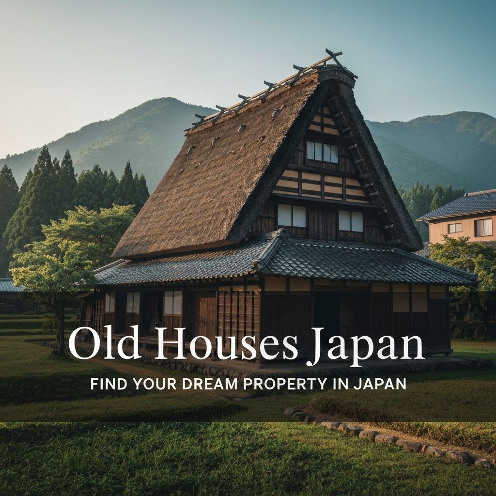 Buy Properties in Japan | Old Houses Japan | Old Houses Japan